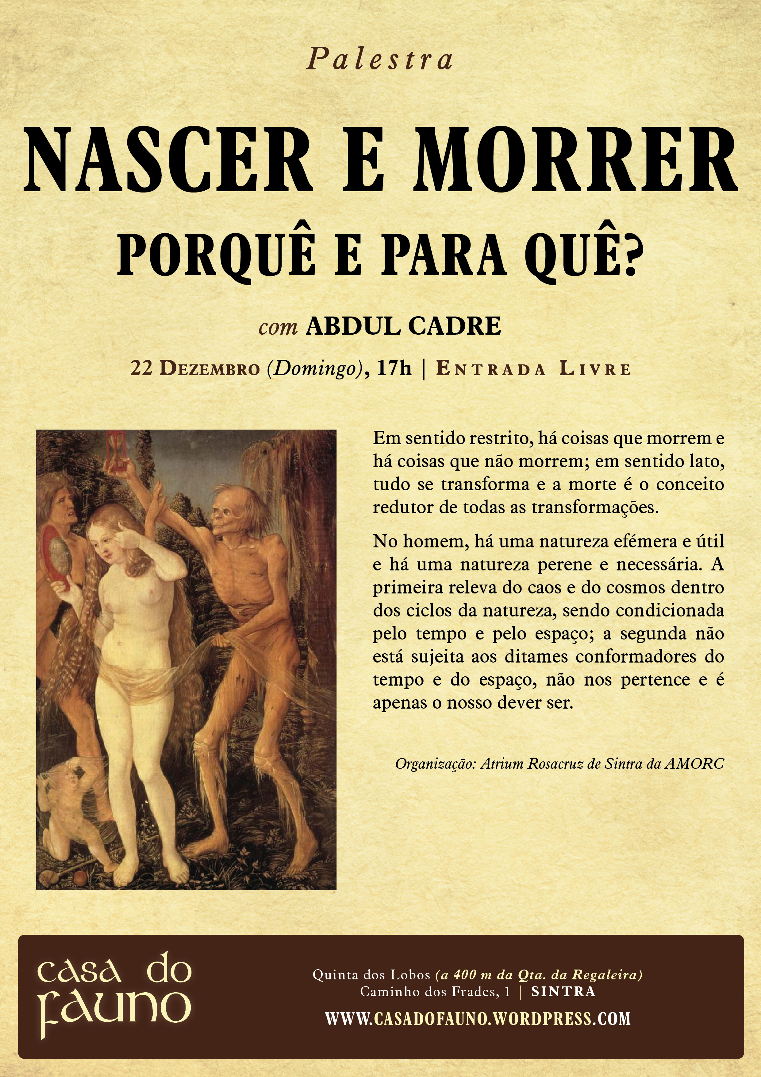 PalestraNascerEMorrer